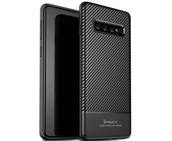 TPU чехол iPaky Musy Series для Samsung Galaxy S10+ Черный