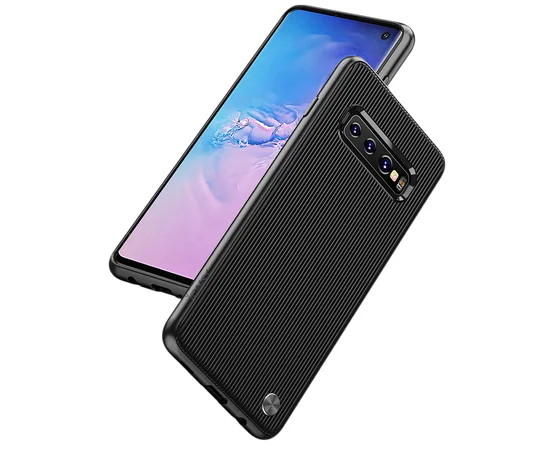 TPU чехол iPaky Suitcase Series для Samsung Galaxy S10+ Черный