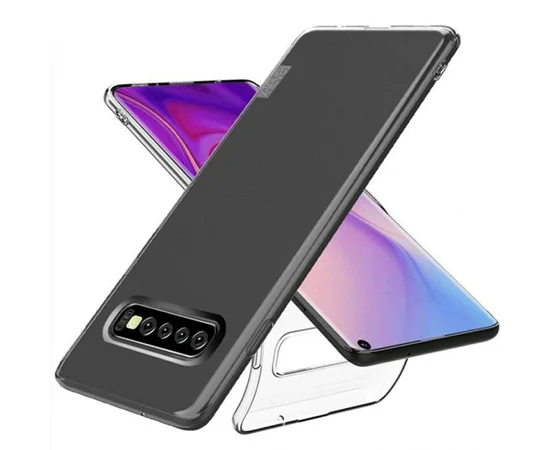 TPU чехол X-Level Anti-Slip series для Samsung Galaxy S10+ Прозрачный