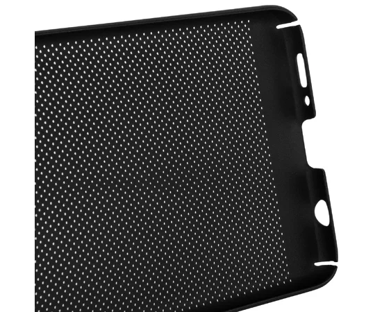 Ультратонкий дышащий чехол Grid case для Samsung Galaxy S10+ Черный