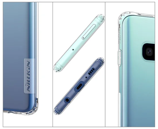 TPU чехол Nillkin Nature Series для Samsung Galaxy S10+ Бесцветный (прозрачный)