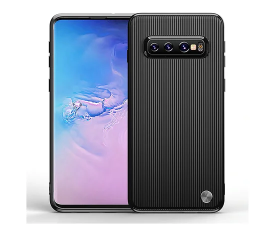 TPU чехол iPaky Suitcase Series для Samsung Galaxy S10+ Черный