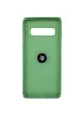 TPU чехол Summer ColorRing под магнитный держатель для Samsung Galaxy S10+ Салатовый