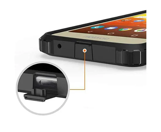 Бронированный противоударный TPU+PC чехол Immortal для Samsung Galaxy S10 Черный