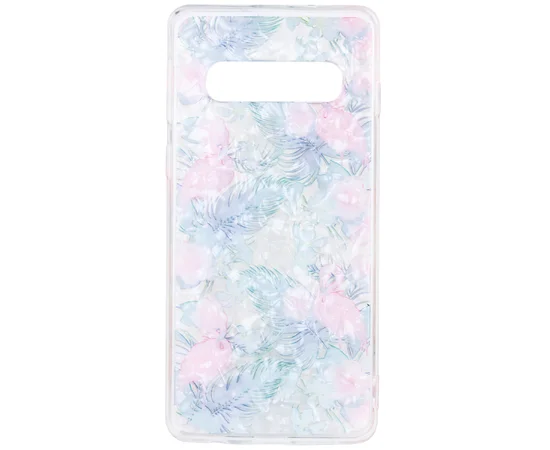 Накладка Glue Case Фламинго для Samsung Galaxy S10 Черный