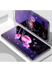 TPU+Glass чехол Fantasy с глянцевыми торцами для Samsung Galaxy S10 Тюльпаны