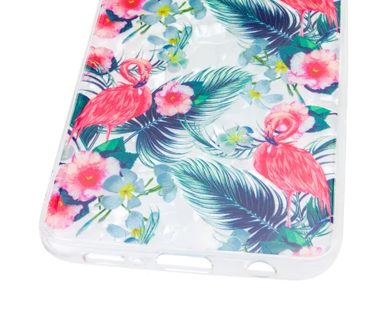 Накладка Glue Case Фламинго для Samsung Galaxy S10 Черный