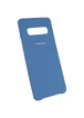 Чехол Silicone Cover (AA) для Samsung Galaxy S10 Синий / Air Force Blue