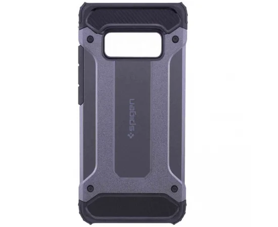 Бронированный противоударный TPU+PC чехол SPIGEN (HC) для Samsung Galaxy S10 Серый