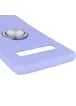 TPU чехол Summer ColorRing под магнитный держатель для Samsung Galaxy S10 Фиолетовый