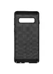 Ультратонкий дышащий чехол Grid case для Samsung Galaxy S10 Черный