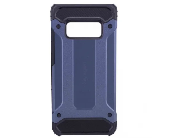 Бронированный противоударный TPU+PC чехол SPIGEN (HC) для Samsung Galaxy S10 Синий