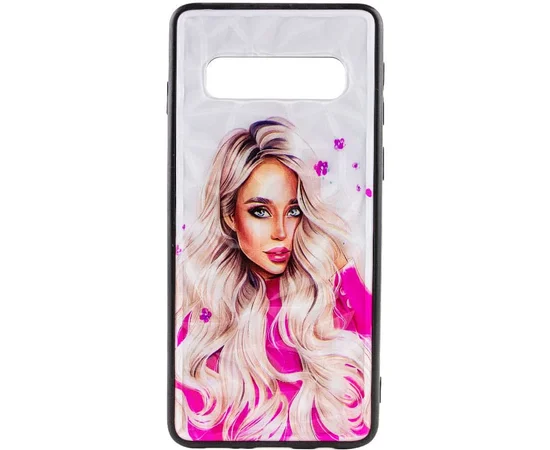 TPU+PC чехол Prisma Ladies для Samsung Galaxy S10 Pink