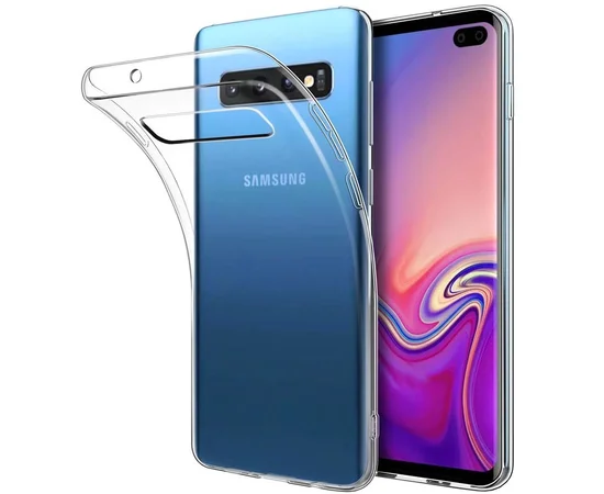 TPU чехол Epic Transparent 1,0mm для Samsung Galaxy S10 Бесцветный (прозрачный)