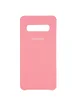 Чехол Silicone Cover (AA) для Samsung Galaxy S10 Розовый / Pink