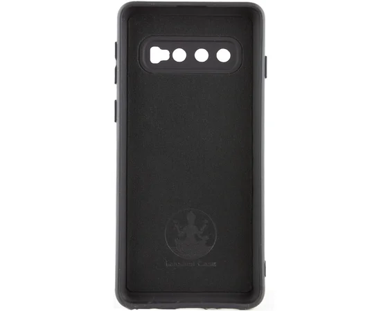 Чехол Silicone Cover Lakshmi Full Camera (A) для Samsung Galaxy S10 Черный / Black