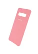 Чехол Silicone Cover (AA) для Samsung Galaxy S10 Розовый / Pink