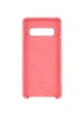 Чехол Silicone Cover (AA) для Samsung Galaxy S10 Розовый / Pink