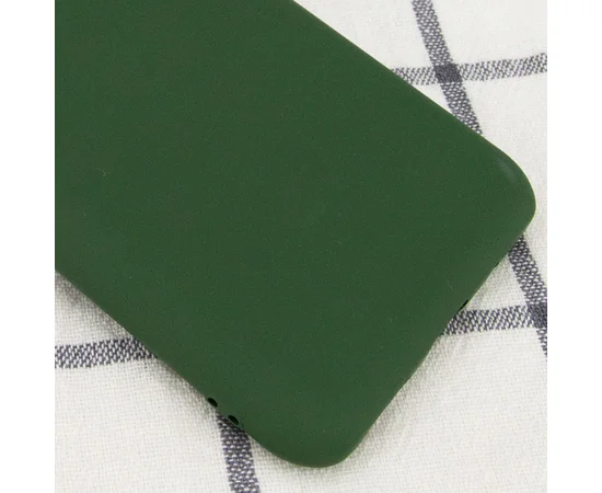 Чехол Silicone Cover My Color Full Camera (A) для Samsung Galaxy S10 Зеленый / Dark green