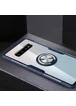 TPU+PC чехол Deen CrystalRing for Magnet (opp) для Samsung Galaxy S10 Бесцветный / Темно-синий