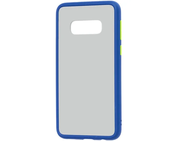 TPU+PC чехол LikGus Maxshield для Samsung Galaxy S10 Синий