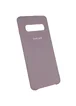 Чехол Silicone Cover (AA) для Samsung Galaxy S10 Серый / Lavender Gray