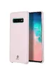 Кожаная накладка Dux Ducis для Samsung Galaxy S10 Розовый