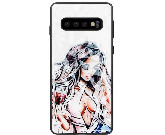 TPU+PC чехол Prisma Ladies для Samsung Galaxy S10 Sexy