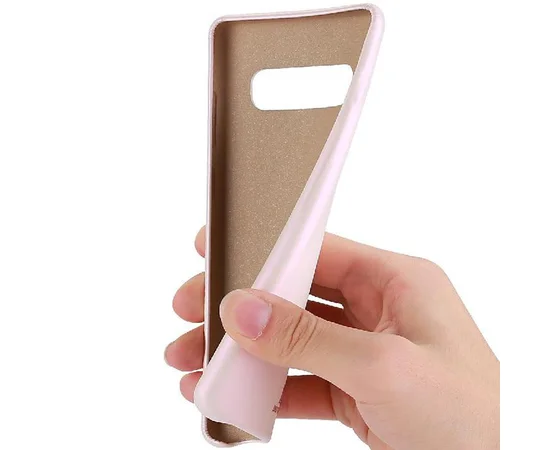 Кожаная накладка Dux Ducis для Samsung Galaxy S10 Розовый