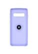TPU чехол Summer ColorRing под магнитный держатель для Samsung Galaxy S10 Фиолетовый