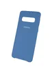 Чехол Silicone Cover (AA) для Samsung Galaxy S10 Синий / Air Force Blue
