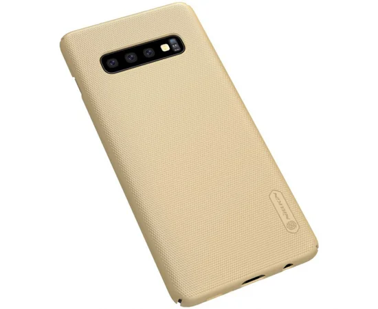 Чехол Nillkin Matte для Samsung Galaxy S10 Золотой