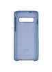 Чехол Silicone Cover (AA) для Samsung Galaxy S10 Синий / Air Force Blue