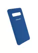 Чохол Silicone Cover (AA) для Samsung Galaxy S10 Синій / Navy Blue