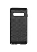 Ультратонкий дышащий чехол Grid case для Samsung Galaxy S10 Черный