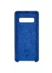 Чохол Silicone Cover (AA) для Samsung Galaxy S10 Синій / Navy Blue