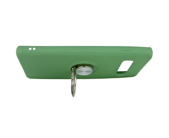 TPU чохол Summer ColorRing під магнітний тримач для Samsung Galaxy S10 Салатовий