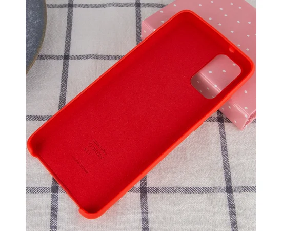 Чехол Silicone Cover (AA) для Samsung Galaxy S20+ Красный / Red