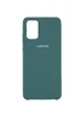 Чехол Silicone Cover (AA) для Samsung Galaxy S20+ Зеленый / Pine green