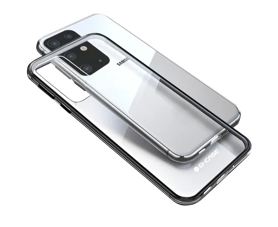 TPU чехол G-Case Shiny Series для Samsung Galaxy S20+ Черный