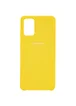 Чехол Silicone Cover (AA) для Samsung Galaxy S20+ Желтый / Yellow