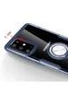 TPU+PC чехол Deen CrystalRing под магнитный держатель для Samsung Galaxy S20+ Бесцветный / Темно-синий