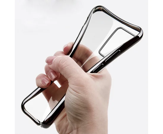 TPU чехол G-Case Shiny Series для Samsung Galaxy S20+ Черный