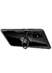TPU+PC чехол Deen CrystalRing под магнитный держатель для Samsung Galaxy S20+ Бесцветный / Черный