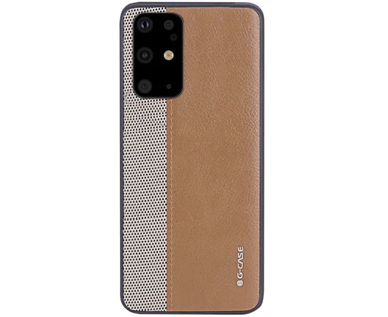 Чехол-накладка G-Case Earl Series для Samsung Galaxy S20+ Коричневый