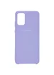 Чехол Silicone Cover (AA) для Samsung Galaxy S20+ Сиреневый / Dasheen