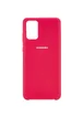 Чехол Silicone Cover (AA) для Samsung Galaxy S20+ Красный / Rose Red