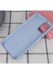 Чехол Silicone Cover (AA) для Samsung Galaxy S20+ Голубой / Lilac Blue