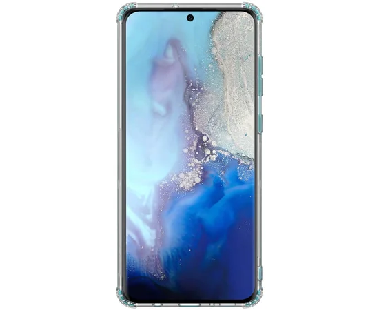 TPU чехол Nillkin Nature Series для Samsung Galaxy S20+ Серый (прозрачный)