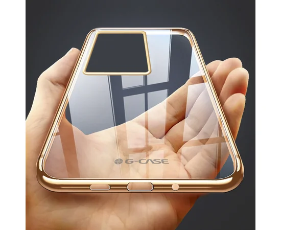 TPU чехол G-Case Shiny Series для Samsung Galaxy S20+ Золотой